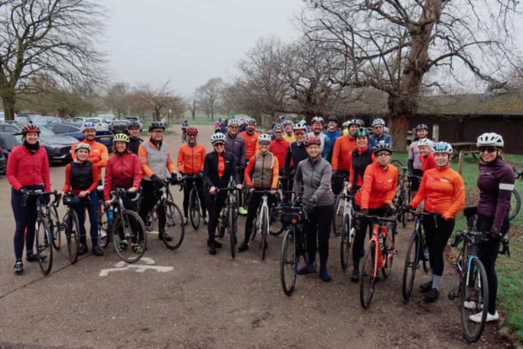 Amazing day today celebrating IWD with a club ride lead by 5 of our amazing female ride leaders and bringing out over 30 of our club members.

The route took us through Surreys rolling hills to The Plucky Pheasant before back to our start/finish in Richmond Park. 

Our club has a 31% F to 69% M ratio, above the national average, but it leaves us with a goal to do more in this space.

If you think we’d be a good match for you, then check out our website and fill out a new joiner form!

#auster #austercc #southlondoncycling #joinourclub #iwd