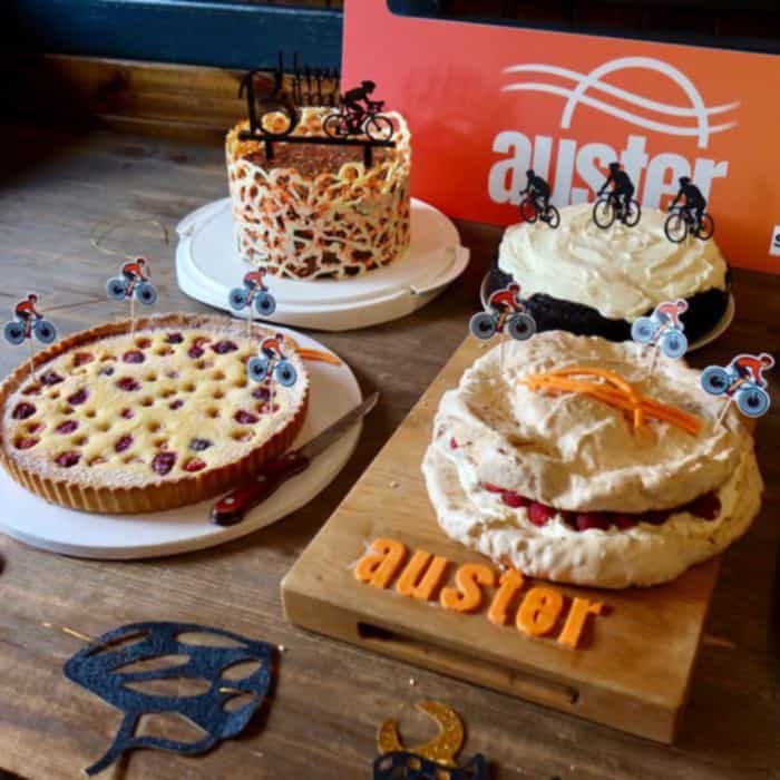 What a day celebrating Auster’s 2nd birthday as a club! We’ve built something really special, and days like today truly bring our little community to life. The people in this club are what make it so great.

A huge thank you to our social sec team for all the planning that went into today. And I’m sure everyone will agree the 4 cakes were next level.

I love what we have as a club. The turnout today was amazing, so thank you to everyone who came along. And to those who couldn’t make it, you were definitely missed. I’m sure we’ll all catch up out on the road soon, especially with everything we’ve got coming up this year.

Here’s to our third year and set to be just as good 🧡🧡🧡

#auster #austercc #austercyclingclub #joinourclub