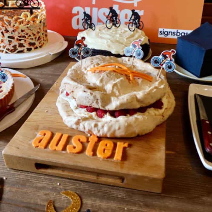 What a day celebrating Auster’s 2nd birthday as a club! We’ve built something really special, and days like today truly bring our little community to life. The people in this club are what make it so great.

A huge thank you to our social sec team for all the planning that went into today. And I’m sure everyone will agree the 4 cakes were next level.

I love what we have as a club. The turnout today was amazing, so thank you to everyone who came along. And to those who couldn’t make it, you were definitely missed. I’m sure we’ll all catch up out on the road soon, especially with everything we’ve got coming up this year.

Here’s to our third year and set to be just as good 🧡🧡🧡

#auster #austercc #austercyclingclub #joinourclub