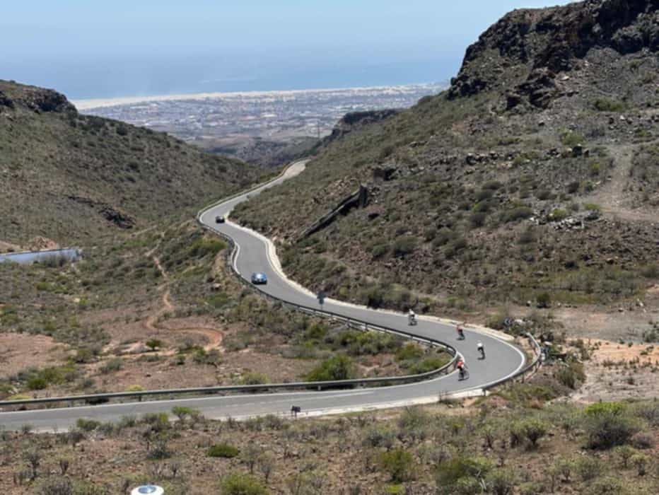 The spring breakaway to Gran Canaria with @austercc …what a trip! 

Weather was amazing (let’s forget about the one day of Saharan dust but enforced rest day never a bad thing!)

Full on week of riding clocking 660kms and 13700m elevation. 👌

They have resurfaced a lot of the roads since I last went and it’s so so good! Absolute beast of a tailwind on the 10km home to Maspalomas which was mega - next day cycling into it to head to the north of the island less mega 🤣🤣

Great group. Great trip. Loved it.

@simontours.pl_gran_canaria smashing the transfers for us and made it so so smooth. @eo_jardindorado perfect spot outside of the town 👌

Counting down the days to the next trip 😃😃

#clipinlooksharp #cyclinglife #lifebehindbars #fromwhereiride #neverstopriding